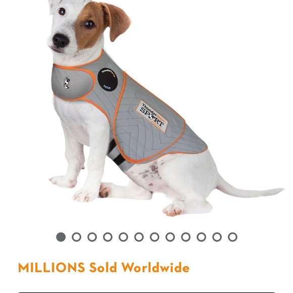 Thundershirt Sport Calming Vest for Pup SZ S (15-25 pounds) - Picture 10 of 11